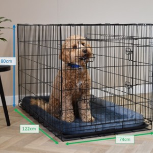 Tailles différentes de la cage pour chien Profit XL 122cm