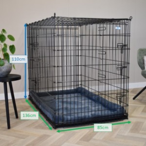 Tailles différentes du cage pour chien 3XL