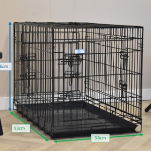Tailles différentes du cage pour chien Strong L