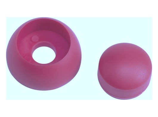 Capuchon plastique pour boulons rose pour boulons Ø8-10mm set de 10 pièces