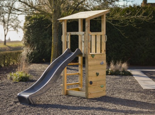 Tour de jeu Plan 120 avec toboggan · 157x272x245cm