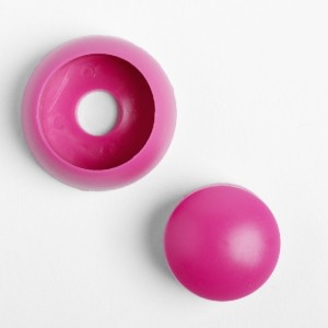 Capuchon plastique pour boulons rose pour boulons Ø8-10mm set de 10 pièces