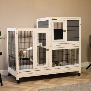 Cage à lapin Esmee 120x60x106cm