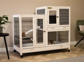 Cage à lapin Esmee 120x60x106cm