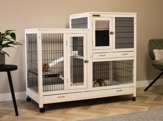 Cage à lapin Esmee 120x60x106cm
