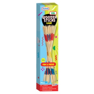 Maintenant avec un jeu de Mikado offert – bâtonnets de 50 cm !