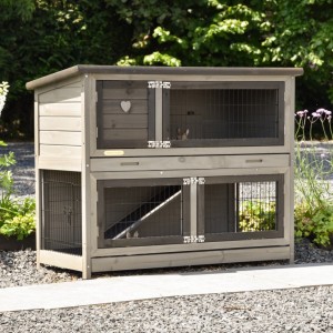 Clapier pour lapin Adrian 120x57x96cm