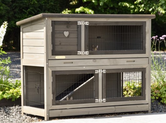 Clapier pour lapin Adrian 120x57x96cm