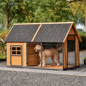 Niche pour chien Danielle · Brown · 213x112x137cm
