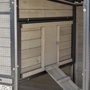 Poulailler Judy a un abri de nuit verrouillable, approprié pour 4 à 9 poules