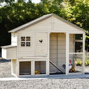 Poulailler Holiday Large avec pondoir 265x93x195cm