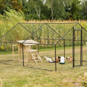 Parc à poules Grande 300x400x200 cm