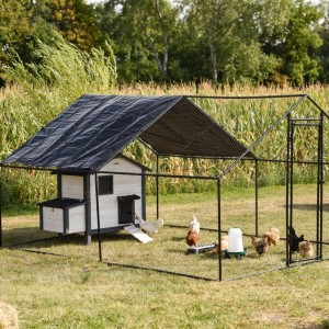 Parc à poules Grande 300x400x200 cm