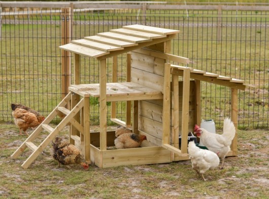 Centre de jeu pour poules 167x192x111 cm