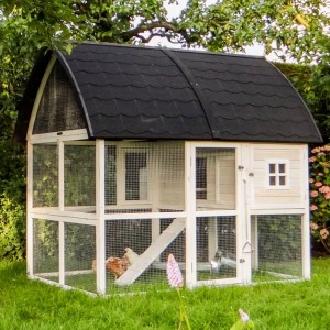 Clapier pour lapin Kathedraal Extra Large 195x174x181cm