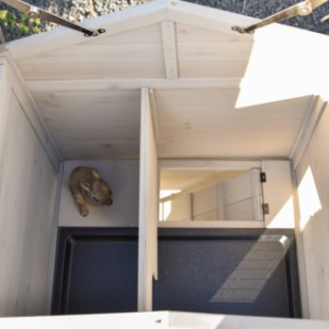 Le clapier pour cochon d'inde Annemiek a 2 étages