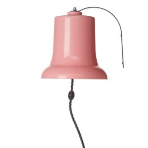Cloche rose pastel · maisonnette & tour de jeu