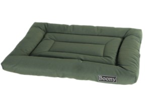 Coussin pour chien vert waterproof 88x55cm