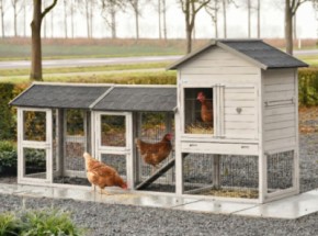 Prestige Medium gris clair avec 2 parcours 297x91x150 cm