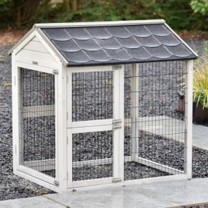 Enclos intermédiaire Space Medium gris clair anti-rongeage 97x88x104,5 cm