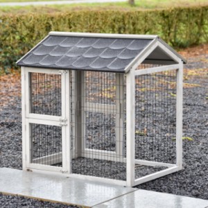 Enclos intermédiaire Space Medium gris clair anti-rongeage