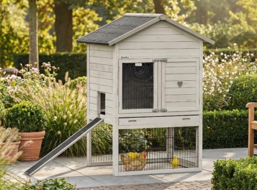 Prestige Medium gris clair 104x90x150 cm