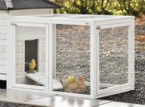 Enclos d’extension Ambiance Large avec toit grillagé 98×80×75 cm