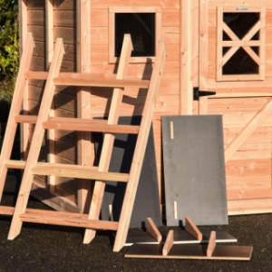 Toutes les pièces amovibles réunies