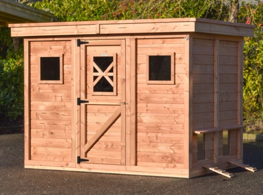 Poulailler Flex 3.2 Grand abri de nuit 285x195x202 cm