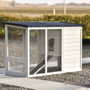 Jetez un œil à l’arrière du clapier Noah