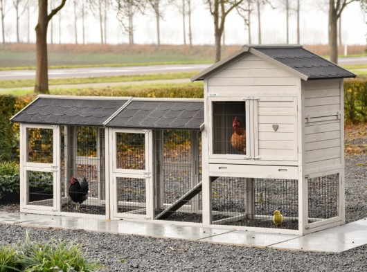 Prestige Medium gris clair avec 2 parcours 297x91x150 cm