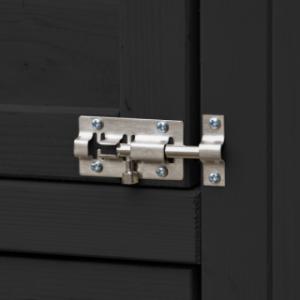 Le poulailler Holiday Large est doté de fermetures doubles pour les portes.