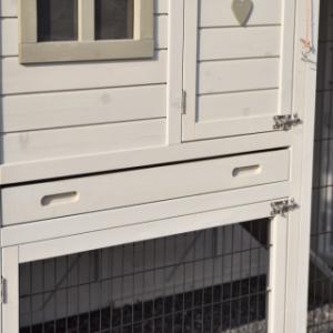 Poulailler Holiday Medium Double | tiroir en plastique