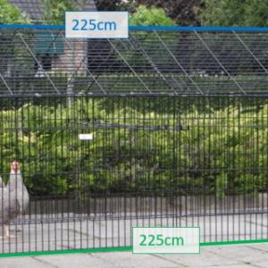 Tailles différentes de l'enclos pour animaux Louis