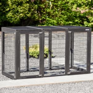 Enclos pour animaux Functional Black anti-rongeage