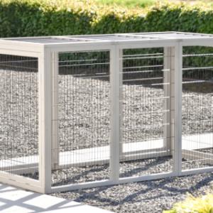 Enclos pour animaux Functional Light-grey anti-rongeage