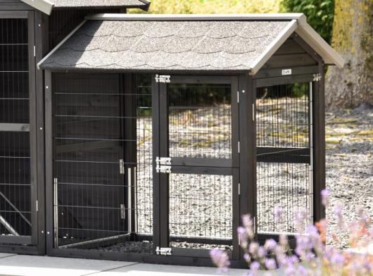 Enclos d’extension Space Medium Black anti-rongeage 105x88x105 cm
