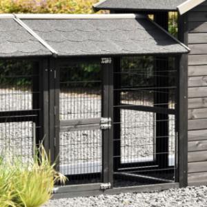 Enclos intermédiaire Space Medium Black anti-rongeage