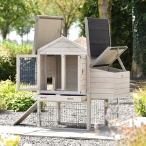 Le poulailler Prestige Small a plusieurs ouvertures