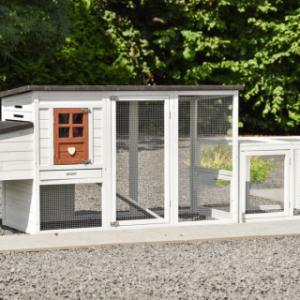 Poulailler Julia | l'enclos additive offre beaucoup d'espace pour vos poules