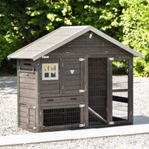Le clapier pour lapin Holiday Small est approprié pour 2-3 lapins