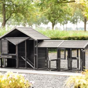Clapier pour lapin Holiday Small a plusieurs ouvertures