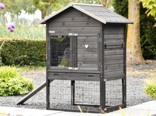 Clapier Prestige Medium Black 104x90x150 cm