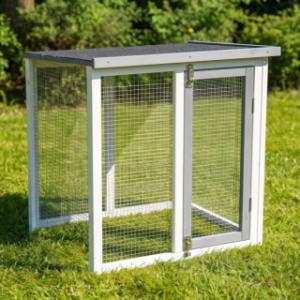 Enclos pour lapins Advance blanc/gris