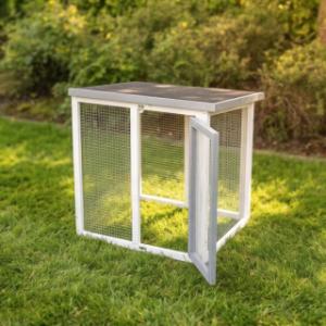 Enclos pour lapins Advance blanc/gris