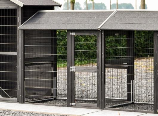 Enclos intermédiaire Space Large Black · 125x83,5x130cm