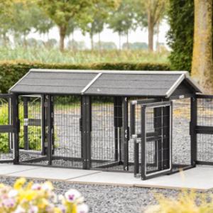 L’enclos pour chat Space Small dispose de nombreuses ouvertures