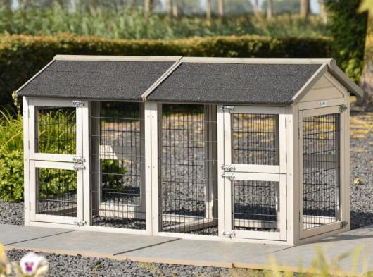 Enclos pour chat Space Small Light-grey 164x72x88cm