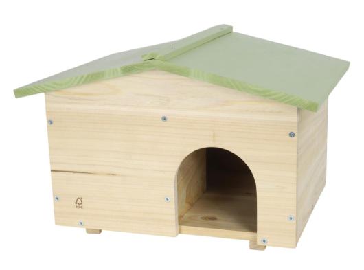 Maison pour hérisson en bois