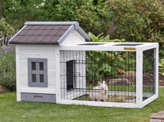 Clapier pour cochon d'inde Pretty Home 106x68x64cm